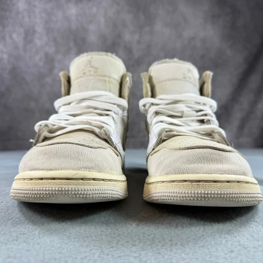 Nike Jordan 1 Mid SE Craft Inside Out White Grey Sail DM9652-120 Mens‎ 9.5